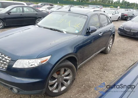 2005 Infiniti Fx35 из США, поврежденный, VIN JNRAS08W85X204308
